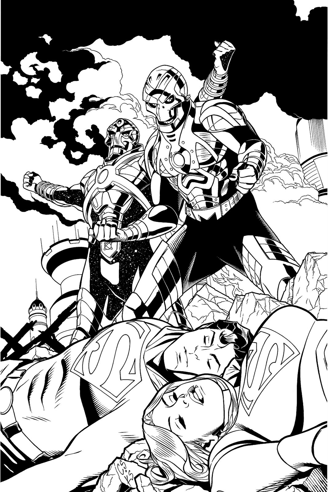 comic book coloring pages - photo #16
